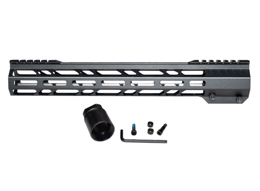 Super Slim 13" M-LOK Free Float Handguard for AR-15 223/5.56