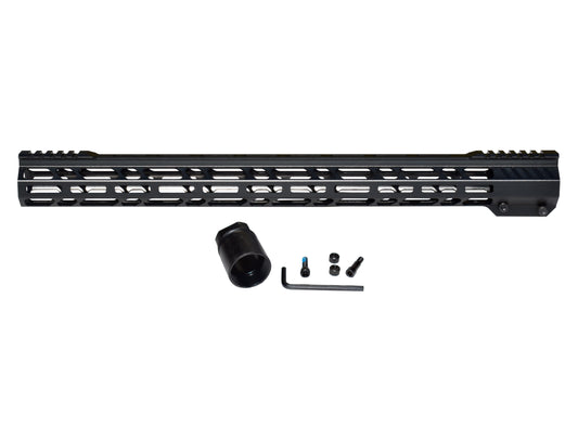 Super Slim 19.5" M-LOK Free Float Handguard for AR-15 223/5.56