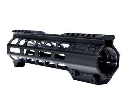 Super Slim 8.2" M-LOK Free Float Handguard for AR-15 223/5.56 and AR Pistols, with Integrated Fore-End Hand Stop