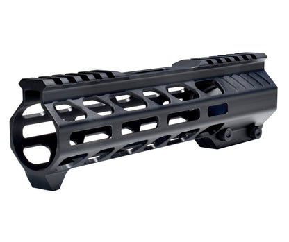 Super Slim 8.2" M-LOK Free Float Handguard for AR-15 223/5.56 and AR Pistols, with Integrated Fore-End Hand Stop