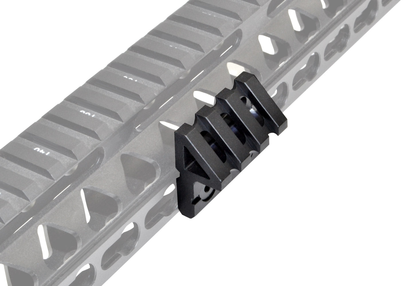 45 Degree Small Picatinny Rail Mount for Keymod Systems