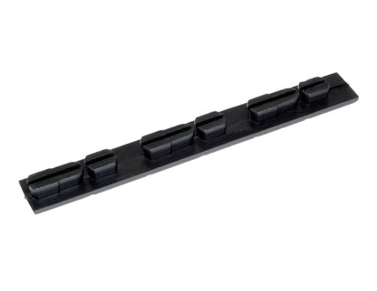 Handguard Rail Slot Covers 5 Piece Pack 4.75" Length (per Cover), Black