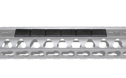 Handguard Rail Slot Covers 5 Piece Pack 4.75" Length (per Cover), Black