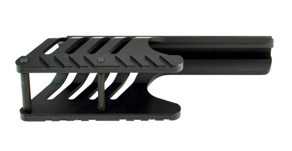 Remington 870 Shotgun Low Profile Handguard Rail Mount and 35mm Red/Green Dot Scope Combo