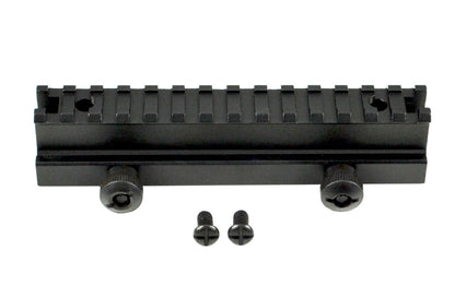 1" High Profile Riser Mount - 13 Picatinny slots