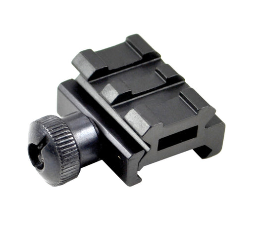 0.47" Low Profile Riser Mount - 2 Picatinny Slots
