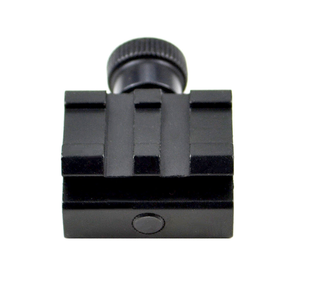 0.47" Low Profile Riser Mount - 2 Picatinny Slots