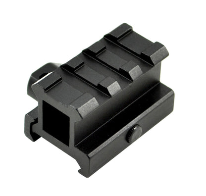 0.83" Medium Profile Riser Mount - 3 Picatinny Slots