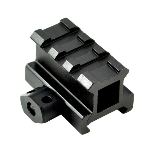 0.83" Medium Profile Riser Mount - 3 Picatinny Slots