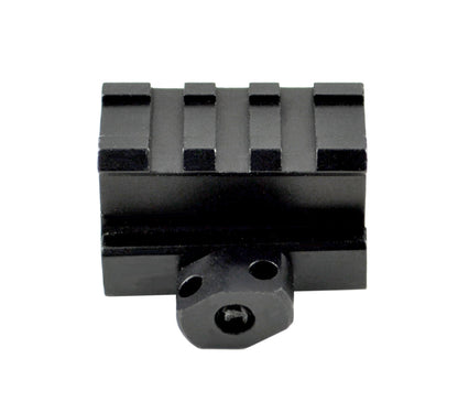 0.83" Medium Profile Riser Mount - 3 Picatinny Slots