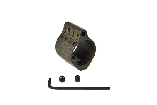 Steel Low Profile Gas Block, Fits 0.936" barrels.