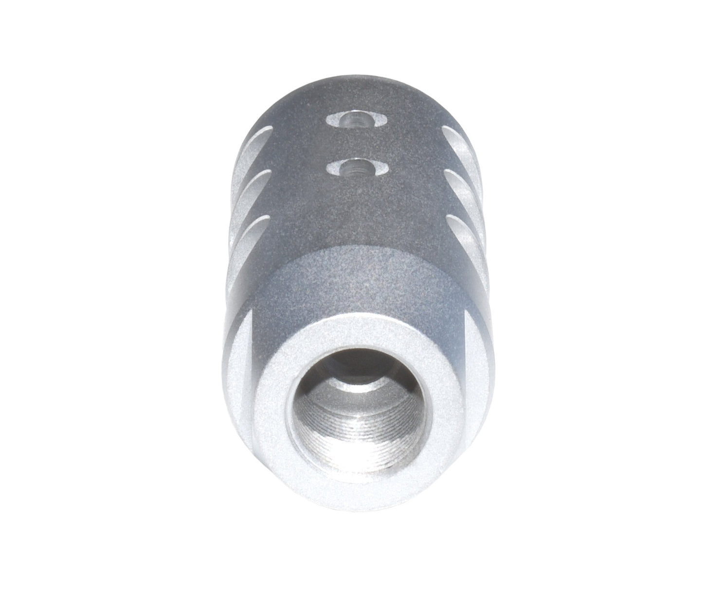 Muzzle Brake Recoil Compensator for AR-15 .223, 1/2"x28 thread with Wrenching Flats, Stainless Steel with Matte Finish