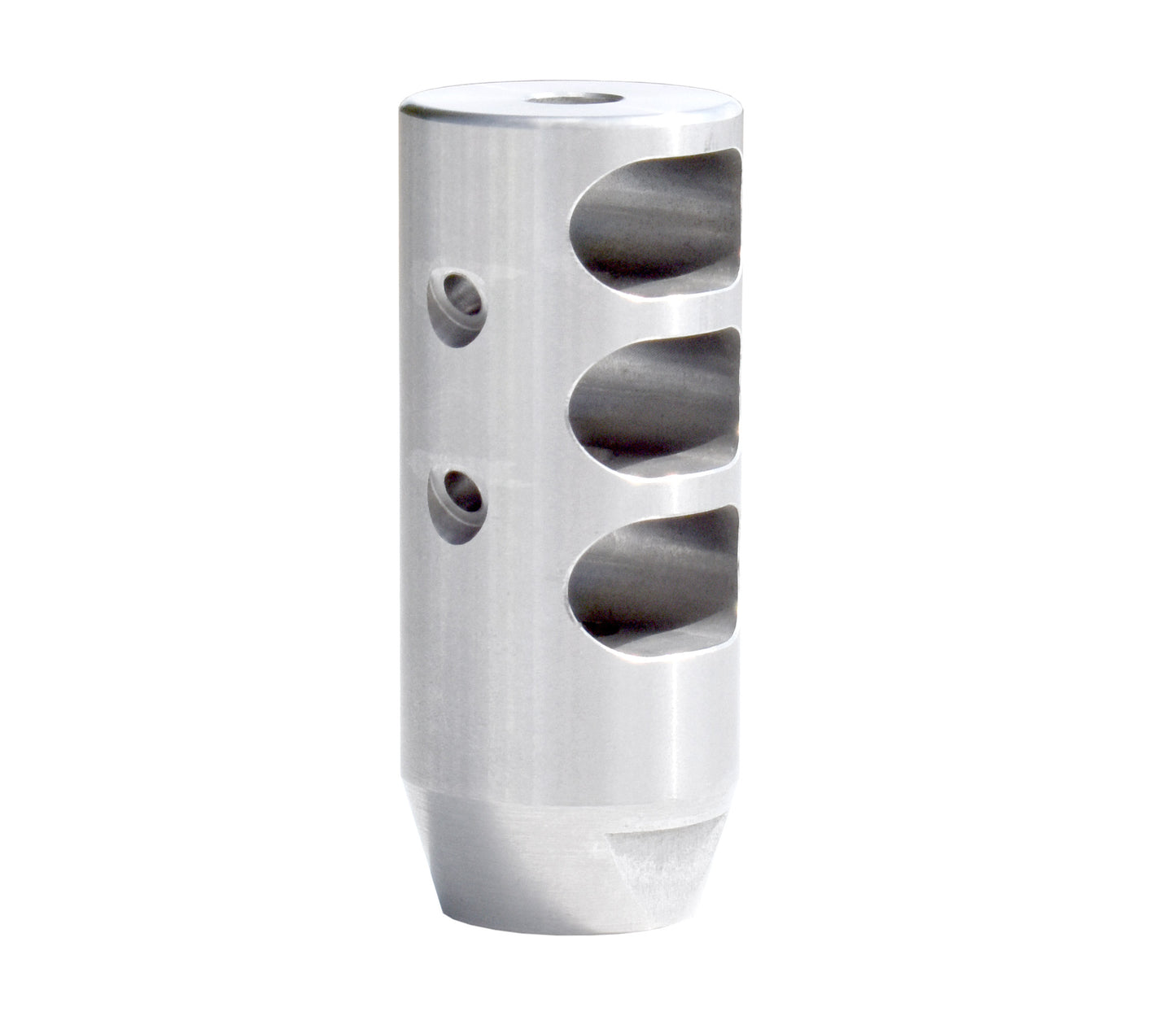 Muzzle Brake Recoil Compensator for AR-10 LR 308 5/8"x24 thread with Wrenching Flats, Stainless Steel