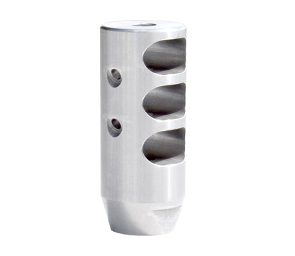 Muzzle Brake Recoil Compensator for AR-10 LR 308 5/8"x24 thread with Wrenching Flats, Stainless Steel