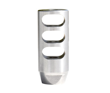 Muzzle Brake Recoil Compensator for AR-10 LR 308 5/8"x24 thread with Wrenching Flats, Stainless Steel