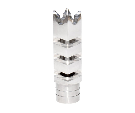 Tactical Competition Muzzle Brake Recoil Compensator for AR-15 .223, 1/2"x28 thread, Stainless Steel