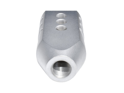 Competition Grade TankerMuzzle Brake Recoil Compensator for AR-15 .223/5.56 NATO, 1/2"x28 thread, Stainless Steel Matte