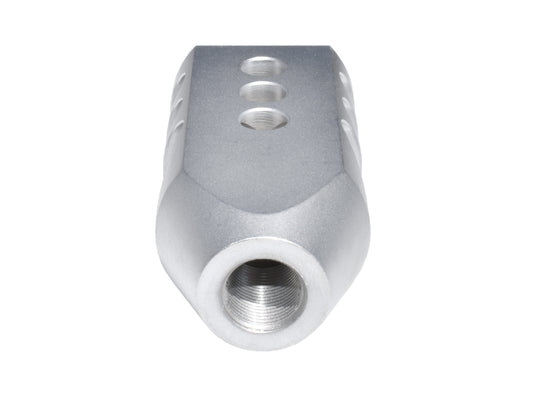 Competition Grade TankerMuzzle Brake Recoil Compensator for AR-15 .223/5.56 NATO, 1/2"x28 thread, Stainless Steel Matte
