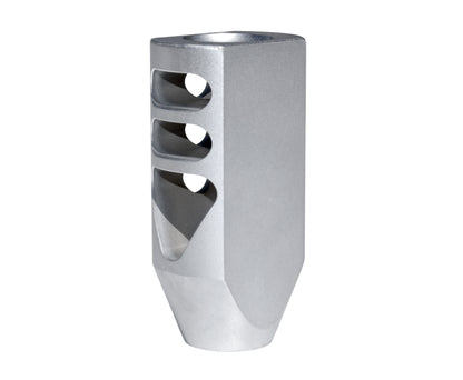 Competition Grade TankerMuzzle Brake Recoil Compensator for AR-15 .223/5.56 NATO, 1/2"x28 thread, Stainless Steel Matte