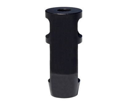 Competition Grade Muzzle Brake Recoil Compensator for AR 10 .308/7.62 NATO, 5/8"x24 thread, Steel with Black Phosphate finish