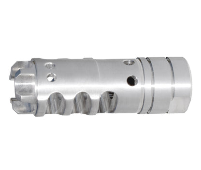 Stainless Steel muzzle brake 5/8″x24 .308/7.62 NATO