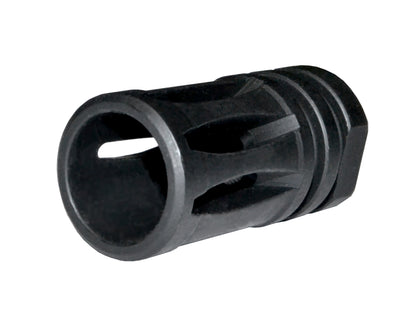 Bird Cage Type Muzzle Brake 1/2″x36 9MM, Black