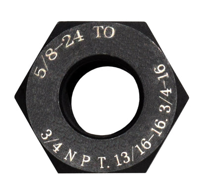 Barrel Muzzle Thread Adapter/Converter 5/8-24, to 3/4 NPT, 13/16-16, 3/4-16