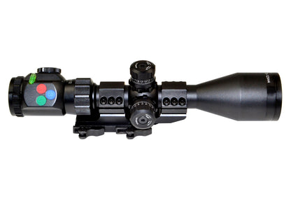 Presma® EX Professional Series 3-12X44 Precision Scope, RGB RXR Reticle
