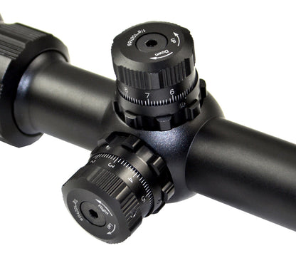 Presma® EX Professional Series 6-24X50 Precision Scope AO, RGB RXR Reticle