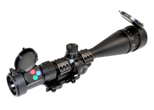 Presma® EX Professional Series 6-24X50 Precision Scope AO, RGB RXR Reticle