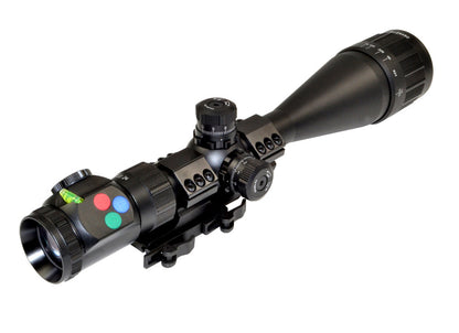 Presma® EX Professional Series 6-24X50 Precision Scope AO, RGB RXR Reticle