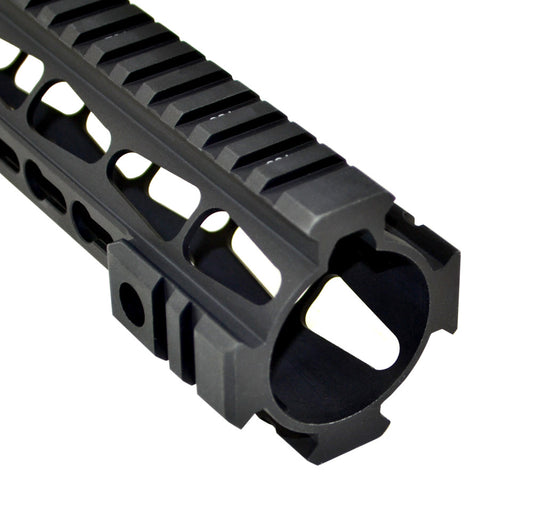 Presma® Gorilla Series Free Float Handguard Quad Rail 10" Length with KeyMod for LR .308 Low Profile