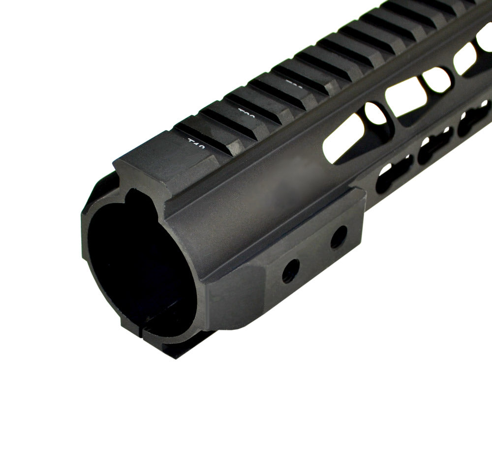 Presma® Gorilla Series Free Float Handguard Quad Rail 10" Length with KeyMod for LR .308 Low Profile