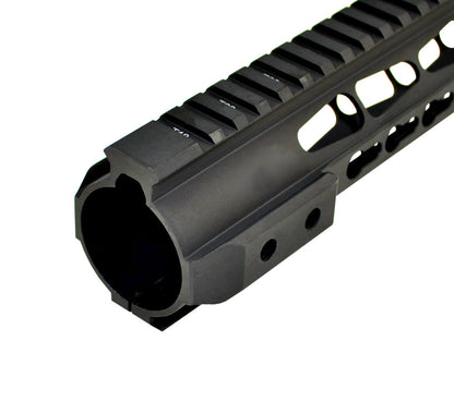 Presma® Gorilla Series Free Float Handguard Quad Rail 10" Length with KeyMod for LR .308 Low Profile