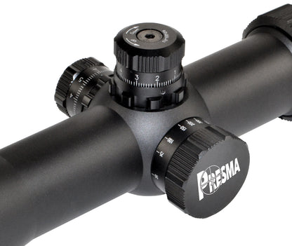 Presma® RXR6 Professional Series 3-18X50 Precision Scope, RGB RXR Glass Reticle