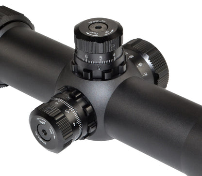 Presma® RXR6 Professional Series 3-18X50 Precision Scope, RGB RXR Glass Reticle