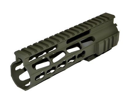 Presma® Jackal Series AR15 .223 Free Float Handguards, Cerakote OD Dark Green, 7"