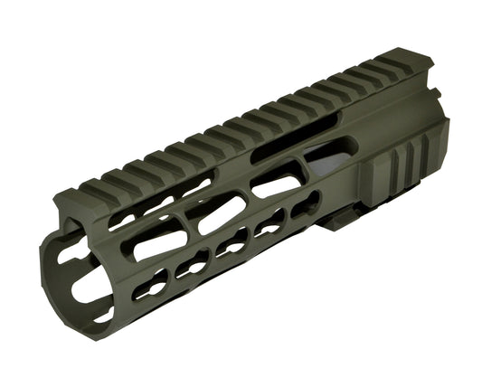 Presma® Jackal Series AR15 .223 Free Float Handguards, Cerakote OD Dark Green, 7"