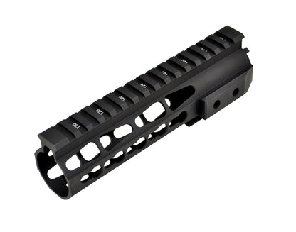 Presma® Jackal Series Free Float Handguard Quad Rail 7" Carbine Length with KeyMod for .223 and 5.56
