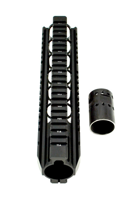 Presma® Kangaroo Series Free Float Handguard Quad Rail 10" Rifle Length for .223 and 5.56