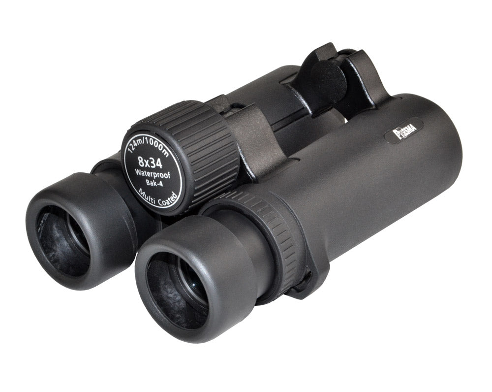 Presma® Owl Series Soft Touch Binoculars, 8X34 - 124m/1,000m