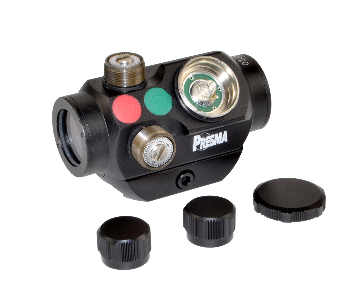 Presma® Red Hawk Series 20mm Compact Reflex Red/Green Dot Scope