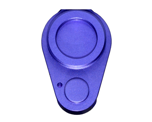 New! Aluminum Bufferless Stock Adapters with Picatinny Rails and QR Holes, Purple