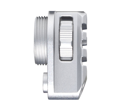 New! Aluminum Bufferless Stock Adapters with Picatinny Rails and QR Holes, Silver