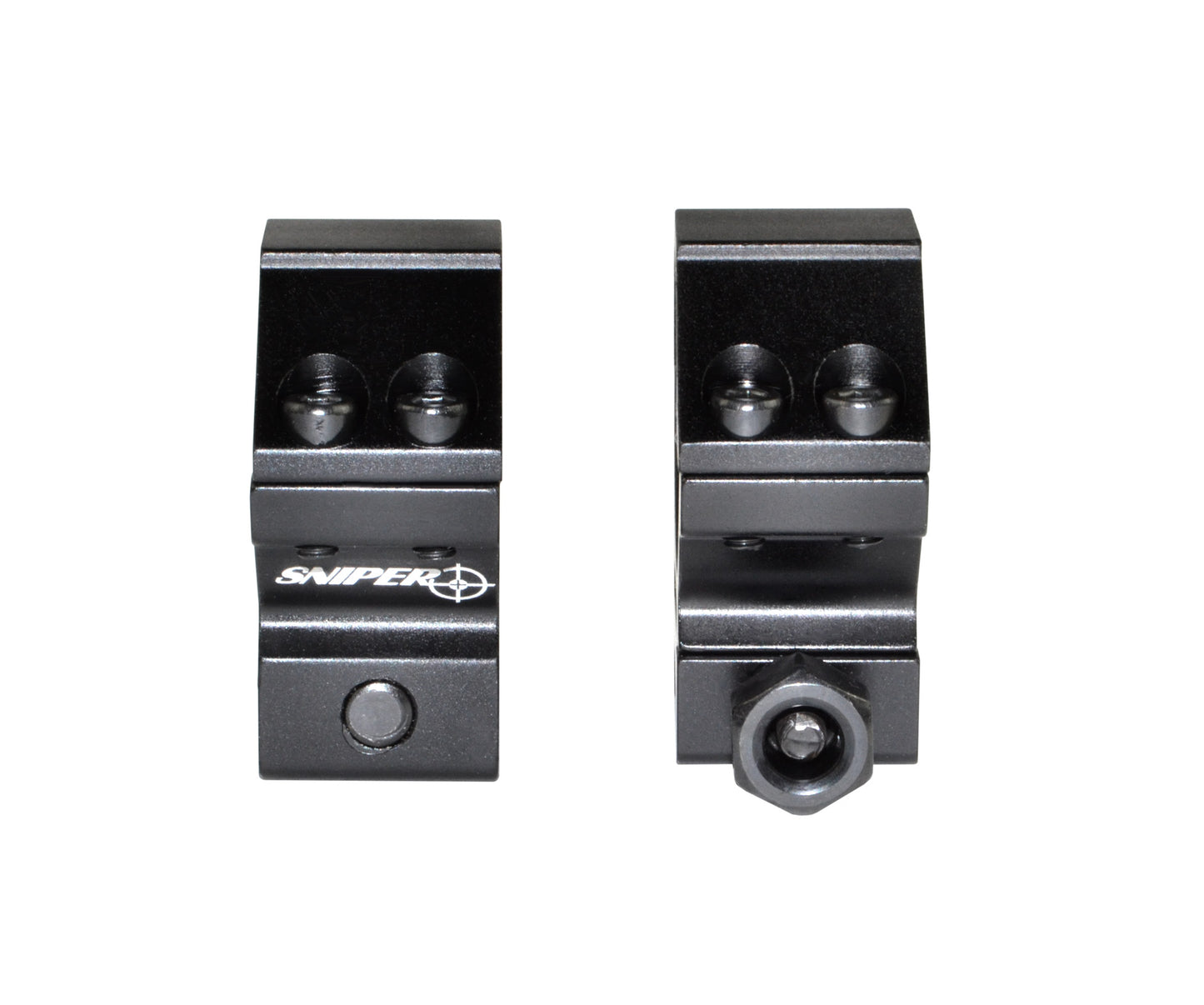 Low Profile 30mm Scope Rings for Picatinny System