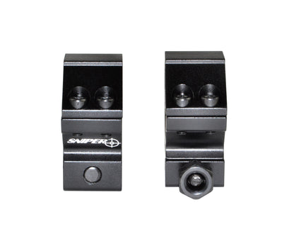 Low Profile 30mm Scope Rings for Picatinny System