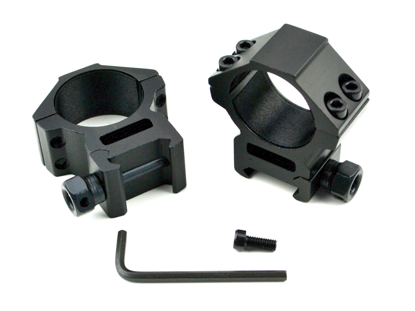 Medium Profile 30mm Scope Rings for Picatinny System