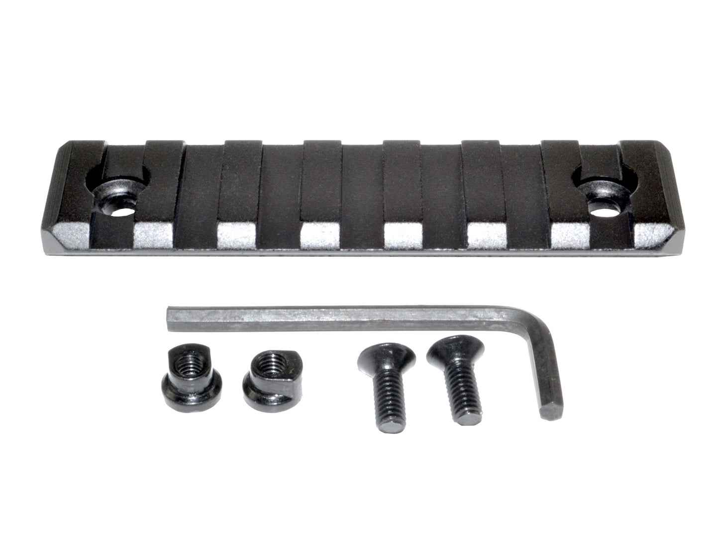 Presma® Picatinny Rail Section for Keymod Style Mounts, 7 Slot