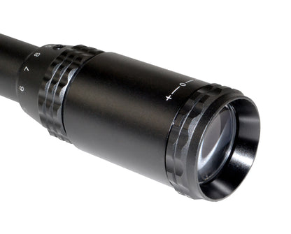 Sniper Grunt 3-9X40 Scope with Mil-Dot Range Estimator Reticle, 1" Tube