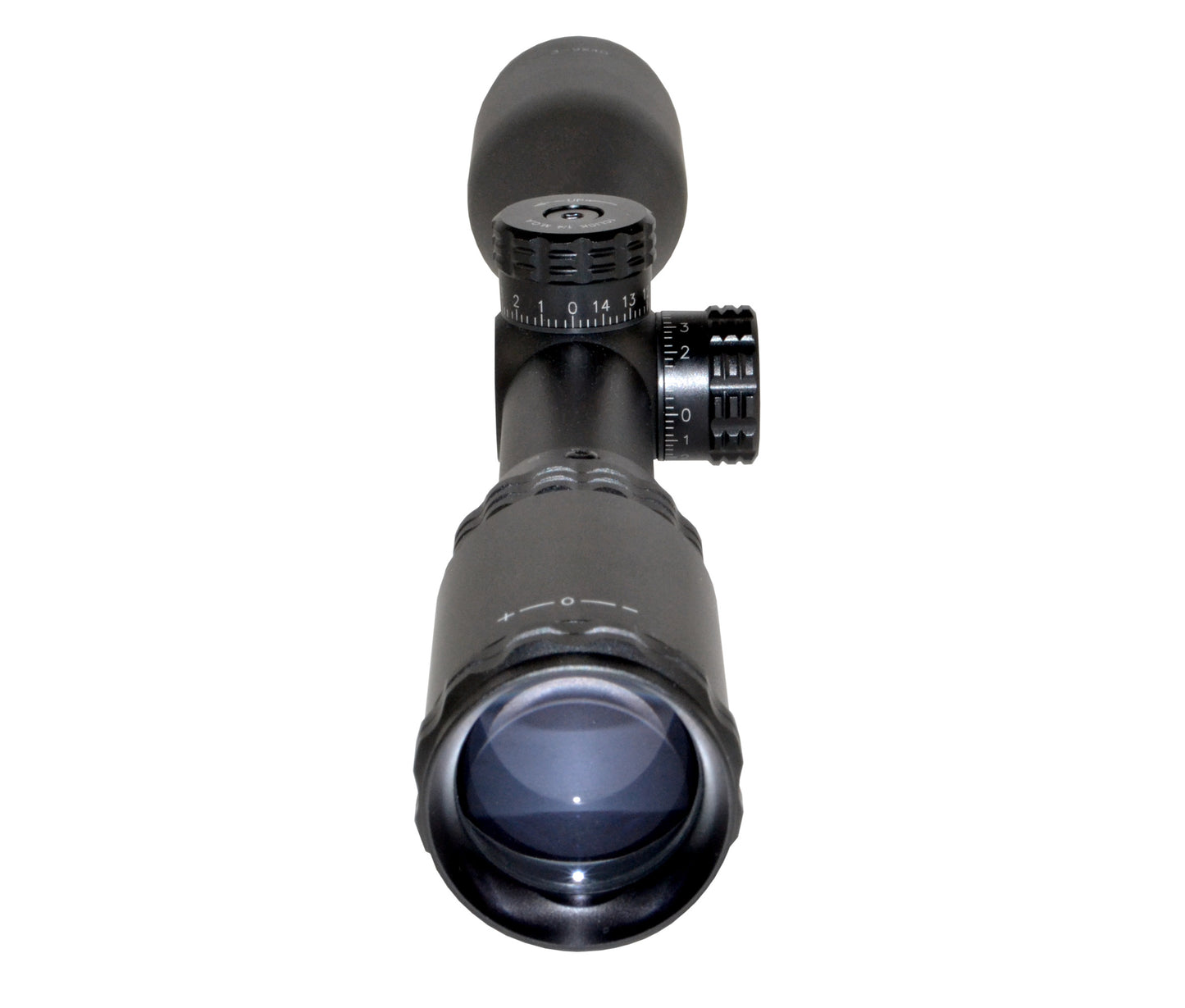 Sniper Grunt 3-9X40 Scope with Mil-Dot Range Estimator Reticle, 1" Tube